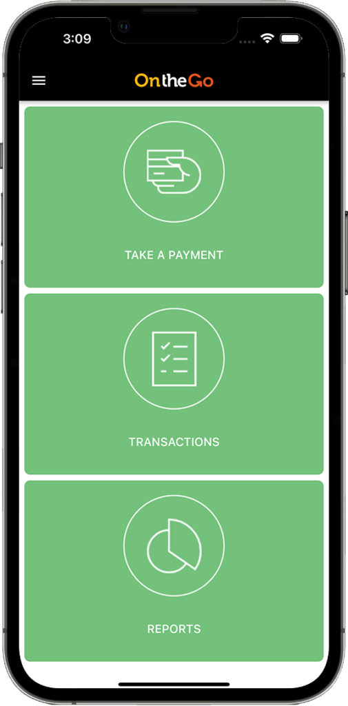 OnTheGo Pay on iphone